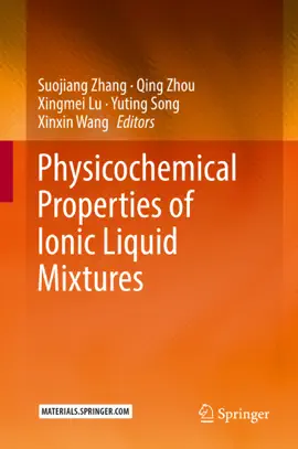 Read: Physicochemical Book Properties of Ionic Liquid Mixtures