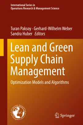 Read: Book Lean and Green Supply Chain Management