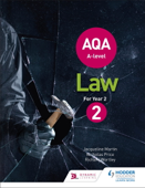 AQA A-level Law for Year 2 - Jacqueline Martin, Richard Wortley & Nicholas Price