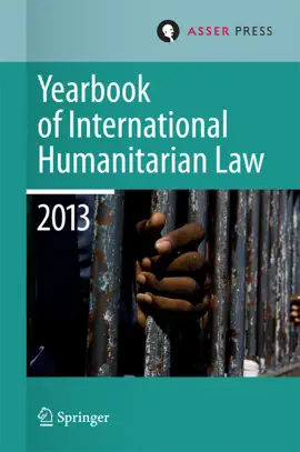 Read: Yearbook Book of International Humanitarian Law 2013