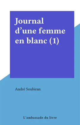 Read: Journal Book d'une femme en blanc (1)