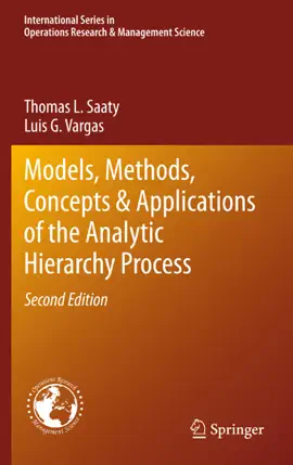 Read: Models, Methods, Concepts & Applications of the Book Analytic Hierarchy Process