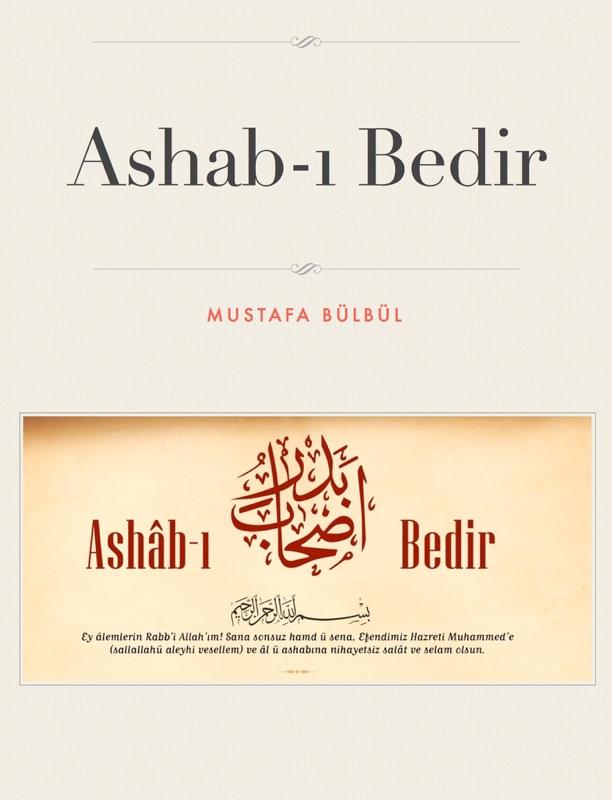 Ashab-ı Bedir