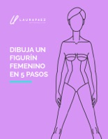 Dibuja un figurín de moda femenino en 5 pasos