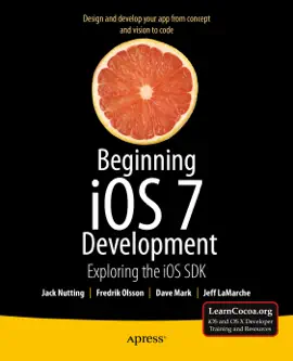 Read: Beginning Book iOS 7 Development