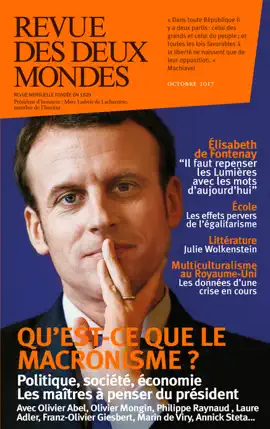 Read: Revue Book des Deux Mondes octobre 2017