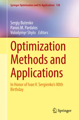 Read: Optimization Methods Book and Applications