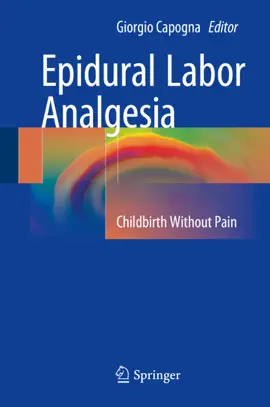 Read: Book Epidural Labor Analgesia
