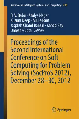 Read: Proceedings of the Second International Conference on Book Soft Computing for Problem Solving (SocProS 2012), December 28-30, 2012