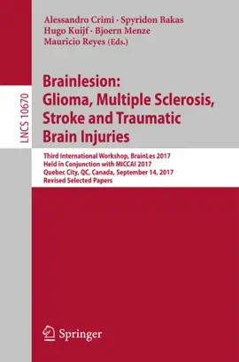 Read: Brainlesion: Glioma, Multiple Sclerosis, Stroke and Traumatic Book Brain Injuries