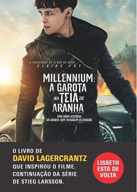 Capa do livro A Garota na Teia de Aranha de David Lagercrantz