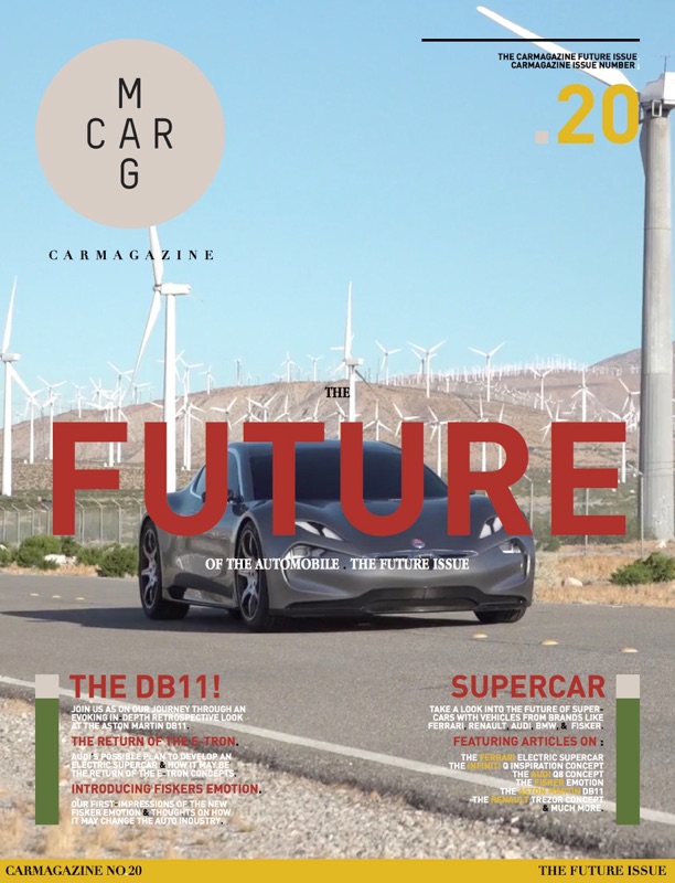 Carmagzine. The Future Issue