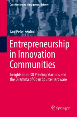 Read: Entrepreneurship in Book Innovation Communities