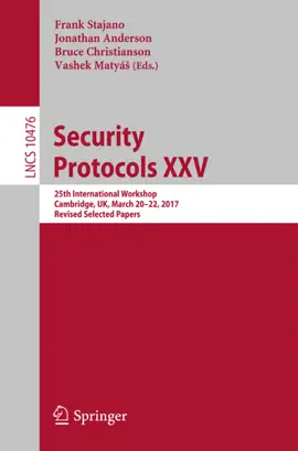 Read: Security Book Protocols XXV