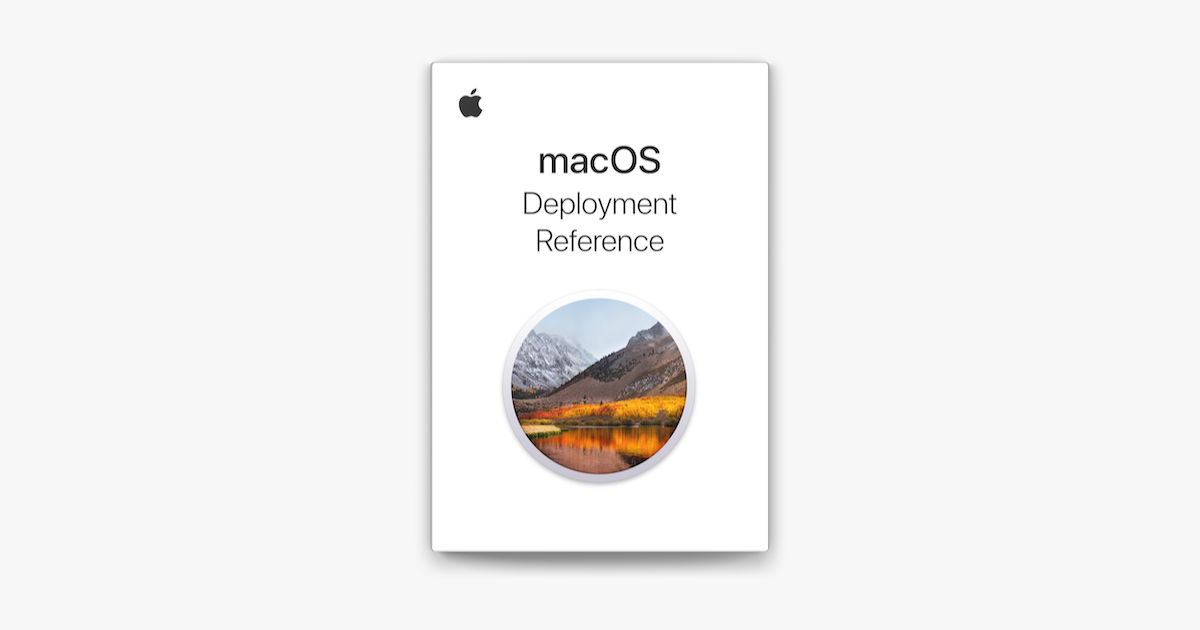 Deployment Reference for Mac - Apple Support