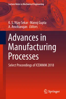 Read: Advances in Manufacturing Book Processes