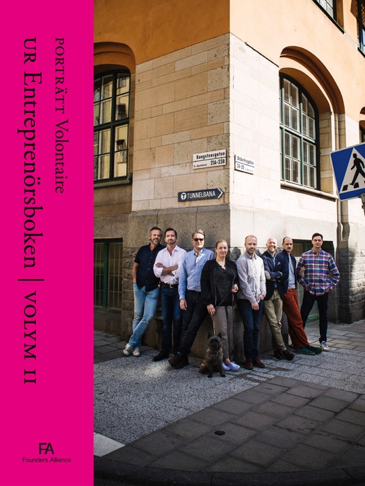 Entreprenörsporträtt grundarna av Volontaire