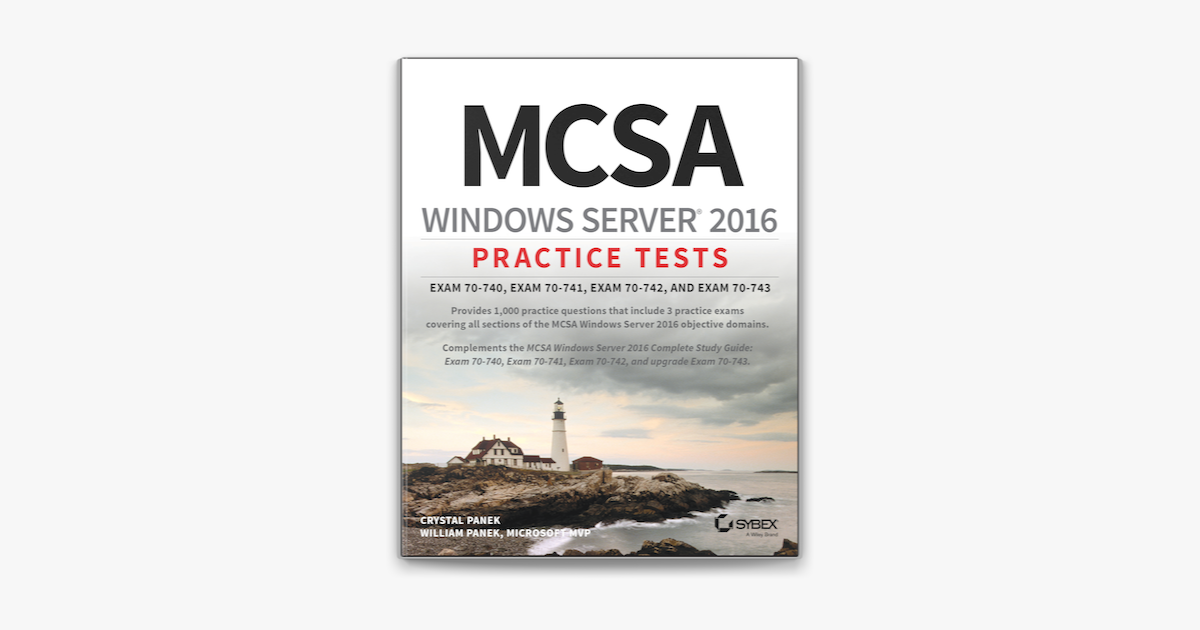 iron Gain control strange MCSA Windows Server 2016 Practice Tests on Apple Books