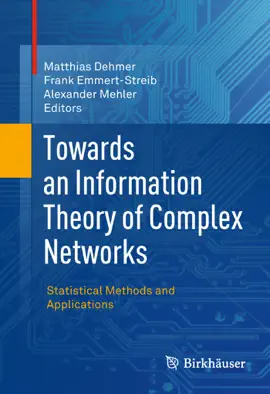 Read: Towards an Information Theory of Complex Networks Book
