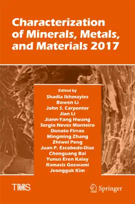 Read: Characterization of Book Minerals, Metals, and Materials 2017