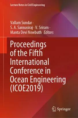 Read: Book Proceedings of the Fifth International Conference in Ocean Engineering (ICOE2019)