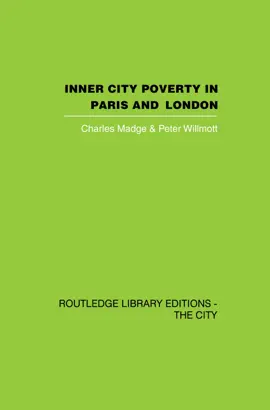 Read: Inner City Poverty in Paris Book and London