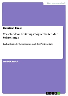 Read: Verschiedene Nutzungsmöglichkeiten der Book Solarenergie