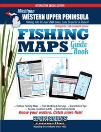 Michigan Western Upper Peninsula Fishing Maps Guide Book - Sportsman's Connection