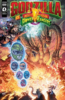 Godzilla vs. Mighty Morphin Power Rangers #4