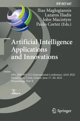 Read: Artificial Intelligence Applications and Innovations Book