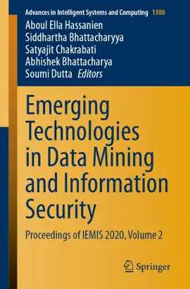 Read: Emerging Technologies in Book Data Mining and Information Security