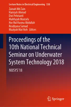 Read: Proceedings Book of the 10th National Technical Seminar on Underwater System Technology 2018