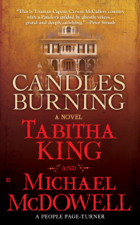 Candles Burning - Tabitha King &amp; Michael McDowell, Ph.D. Cover Art
