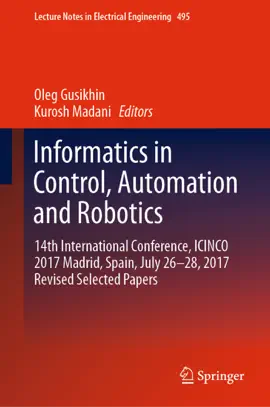 Read: Informatics in Control, Automation Book and Robotics