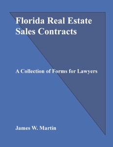 Florida Real Estate Sales Contracts