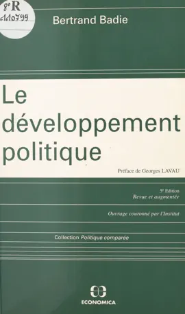 Read: Book Le développement politique