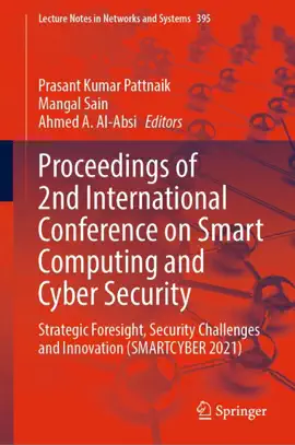 Read: Proceedings of 2nd International Conference on Smart Computing and Cyber Security Book