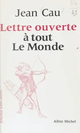 Read: Lettre Book ouverte à tout le monde