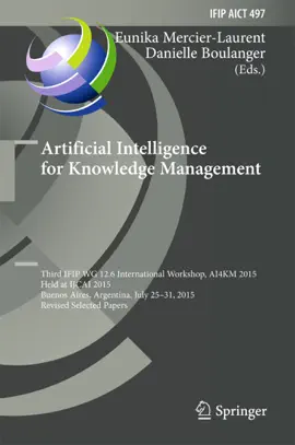 Read: Book Artificial Intelligence for Knowledge Management