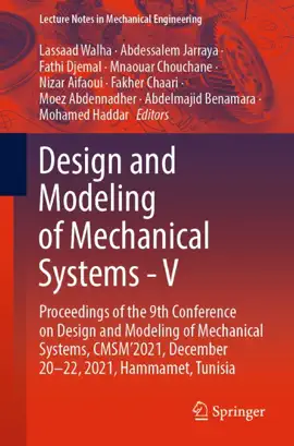 Read: Book Design and Modeling of Mechanical Systems - V