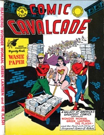 Comic Cavalcade (1942-) #6 - William Moulton Marston, Jon L. Blummer, Alfred Bester, Gardner Fox, Harry G. Peter, Paul Reinman, Howard Purcell, Joe Gallagher & Everett Hibbard