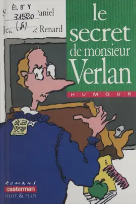 Read: Le Secret de monsieur Verlan Book
