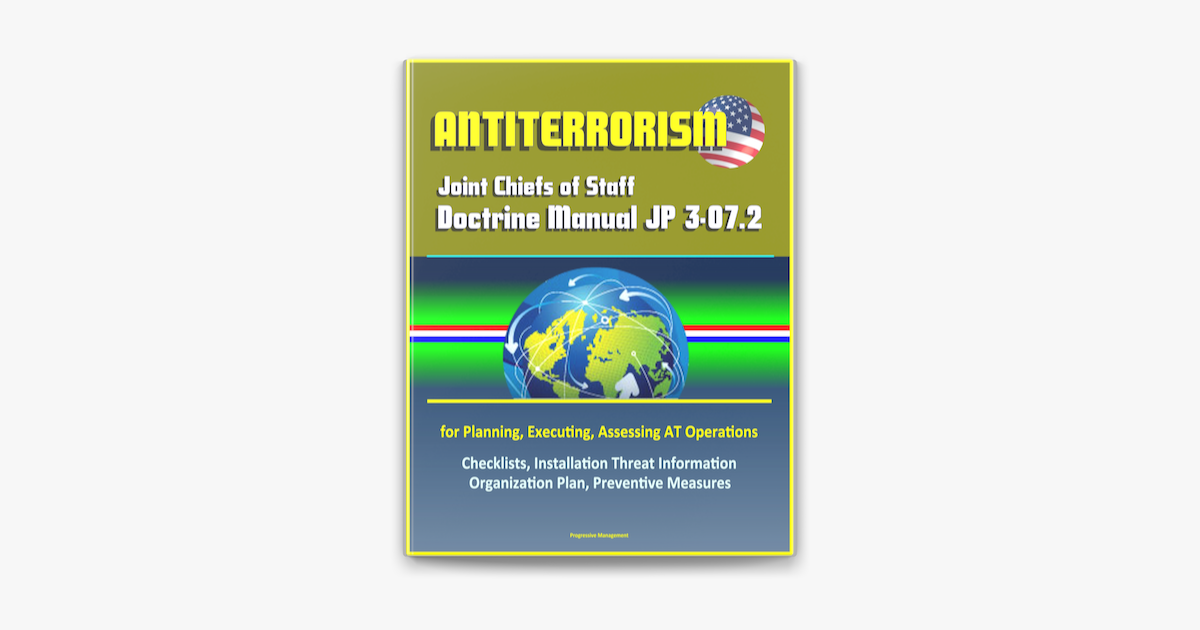  antiterrorism joint chiefs of staff doctrine manual jp 3 07 2 for