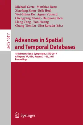 Read: Advances in Book Spatial and Temporal Databases
