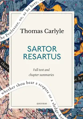 Read: Book Sartor Resartus: A Quick Read edition