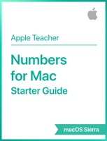 Numbers for Mac Starter Guide macOS Sierra