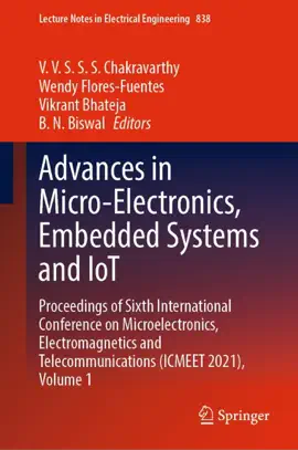 Read: Advances Book in Micro-Electronics, Embedded Systems and IoT