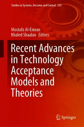 Read: Book Recent Advances in Technology Acceptance Models and Theories