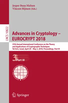 Read: Advances in Cryptology – EUROCRYPT 2018 Book