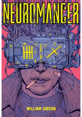 Capa do livro Neuromancer de William Gibson